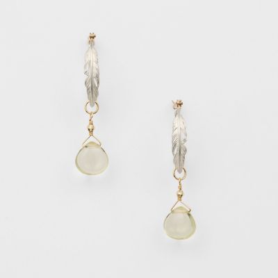 シルバーフェザーピアス