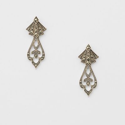 シルバーマーカサイトピアス