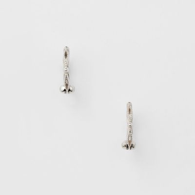イヤーカフ　シルバー shisui/シスイ ガラス&シルバーイヤーカフ minimum earcuff M