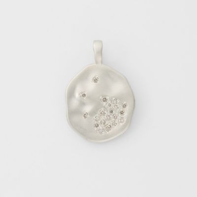 agete/アガット シルバーダイヤモンドチャーム(0.19ct)