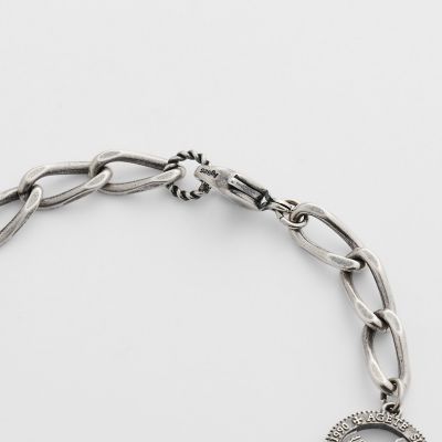 シルバーコインブレスレット