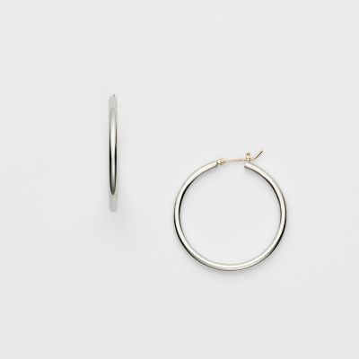 ＜agete＞シルバーピアス（Ｌ）