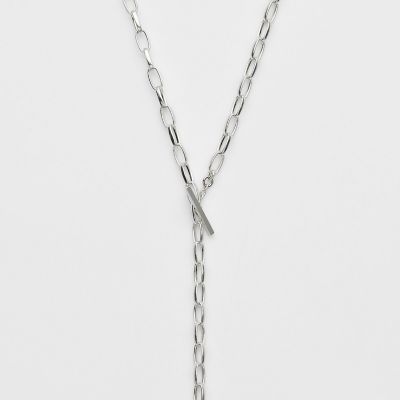 ＜agete＞シルバーネックレス（６０ｃｍ）