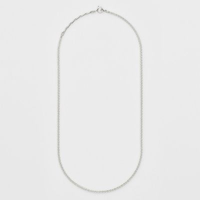 agete/アガット シルバーネックレスチェーンセット 01シルバー 【三越伊勢丹/公式】