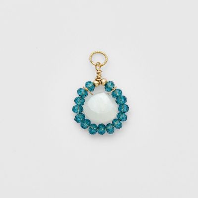 ＜agete＞＜Ｅｖａ　Ｈａｎｕｓｏｖａ　ｆｏｒ　ａｇｅｔｅ（エヴァハヌソヴァフォーアガット）＞ネックレスチャーム