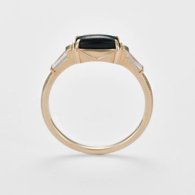 agete　シルバーK5金　月モチーフ　15号 シルバー／K5リング｜リング｜アガット 公式オンラインストア