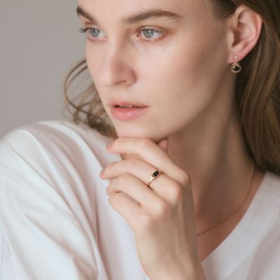 K5ジェット／クォーツリング | agete/アガット | 三越伊勢丹