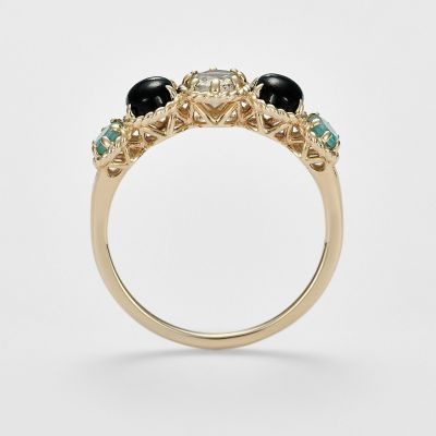 K10マルチストーンリング | agete/アガット | 三越伊勢丹