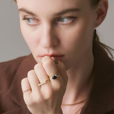 K10ジェット／ダイヤモンドリング | agete/アガット | 三越