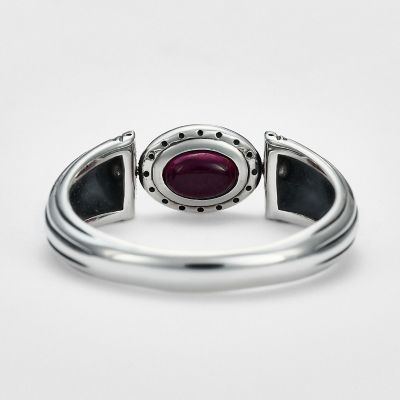 シルバーカルセドニー／ルビーリング | agete/アガット | 三越伊勢丹