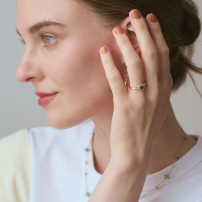 K5ラリマー／クォーツリング | agete/アガット | 三越伊勢丹