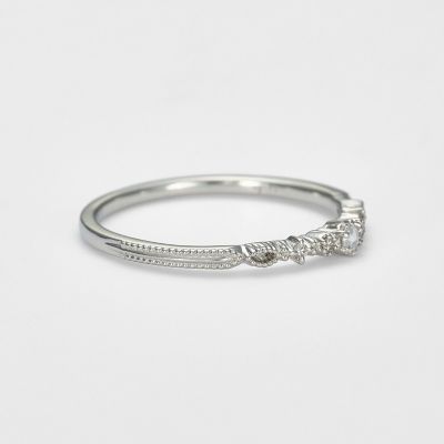 ageteプラチナダイヤモンドリング プラチナダイヤモンドリング（0．04ct） | agete/アガット | 三越