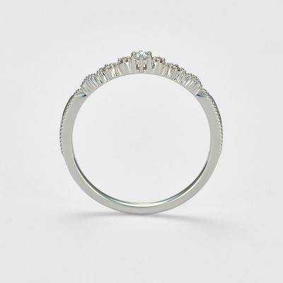 プラチナダイヤモンドリング（0．04ct） | agete/アガット | 三越