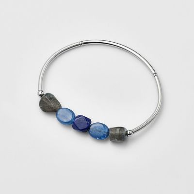 ＜agete＞マルチストーンブレスレット