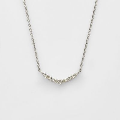 agete/アガット プラチナダイヤモンドネックレス 08ホワイト 【三越伊勢丹/公式】