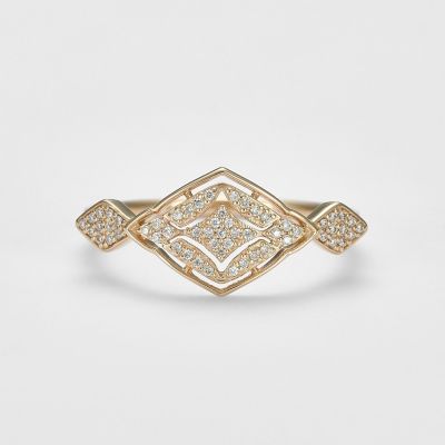 K10ダイヤモンドリング（0．11ct） | agete/アガット | 三越