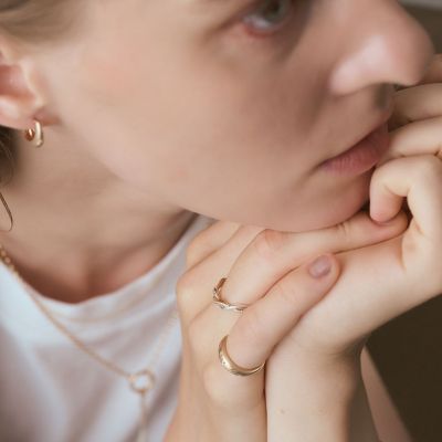 K10／シルバーダイヤモンドリング（0．05ct） | agete