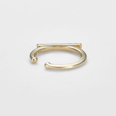 agete K10 ダイヤモンド スタッズピアス 片耳用 agete K10