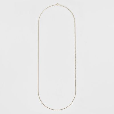 ＜agete＞Ｋ１０ネックレス（７０ｃｍ）