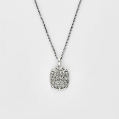 agete/アガット シルバーダイヤモンドネックレス(0.06ct ) 08ホワイト 【三越伊勢丹/公式】