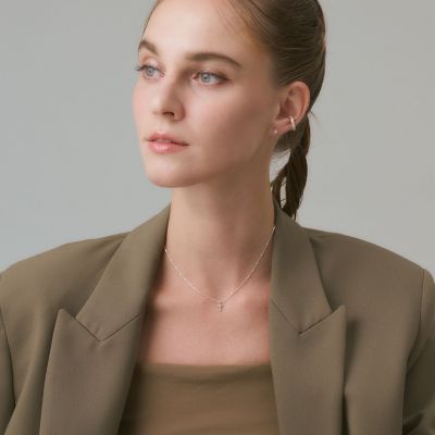 シルバーダイヤモンドネックレス | agete/アガット | 三越伊勢丹