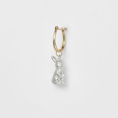 シルバー淡水パールピアスチャーム（片耳用） | agete/アガット | 三越