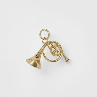 ＜agete＞ゴールドピアスチャーム（片耳用）