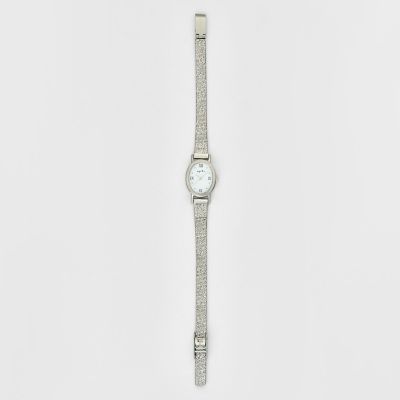 オーバルフェイスウォッチ／シルバー | agete/アガット | 三越