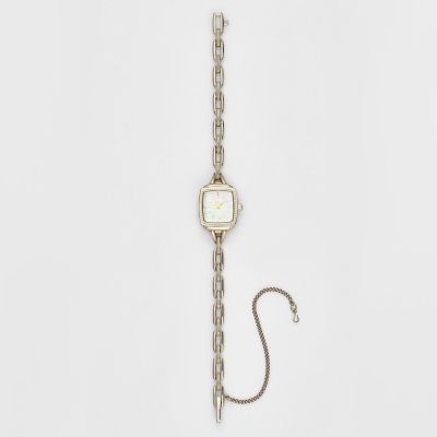 agete スクエアフェイスジュエリーウォッチ Limited Edition》スクエアフェイスジュエリーウォッチ｜時計