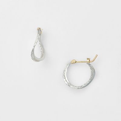 ＜agete＞《ＷＥＢ限定》シルバー／Ｋ１０ピアス