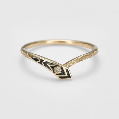 Limited Edition》K10ダイヤモンドセットリング