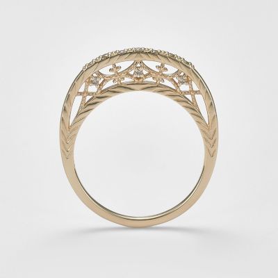 ＜agete＞Ｋ５ダイヤモンドリング