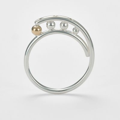 アガット　シルバーk5 リング　13号 シルバー／K5ダイヤモンドリング | agete/アガット | 三越伊勢丹