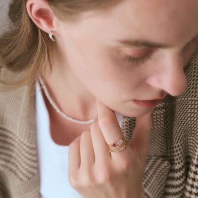 agete K5マルチストーンリング K5マルチストーンリング | agete/アガット | 三越伊勢丹オンライン