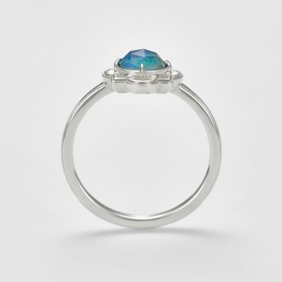 シルバーモザイクオパール／クオーツリング | agete/アガット | 三越