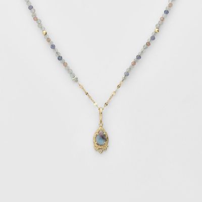 K10マルチストーンネックレス | agete/アガット | 三越伊勢丹