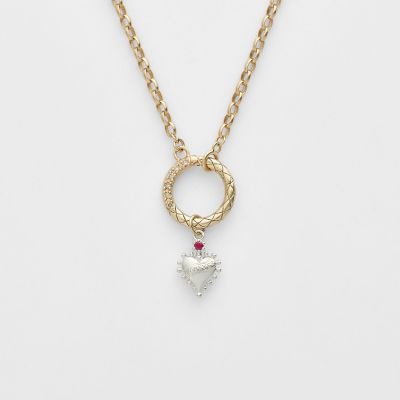 シルバールビーピアスチャーム（片耳用） | agete/アガット | 三越