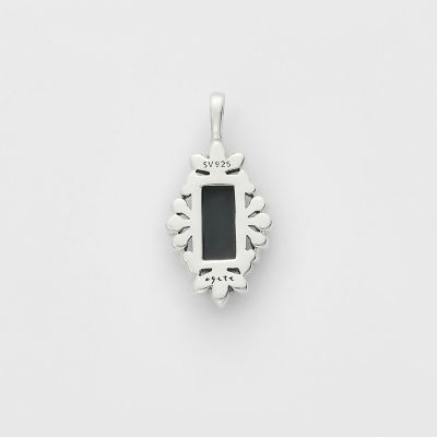 シルバーモザイクオパール／パイライトチャーム | agete/アガット