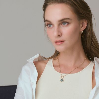 K10モザイクオパール／マルチストーン／淡水パールチャーム | agete