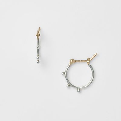 ＜agete＞シルバーフープピアス