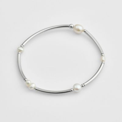 ＜agete＞淡水パールブレスレット