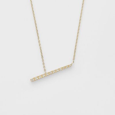 K18ダイヤモンドネックレス（0．2ct） | agete/アガット | 三越