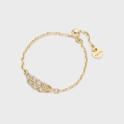 K10ダイヤモンドチェーンリング（0．04ct） | agete/アガット