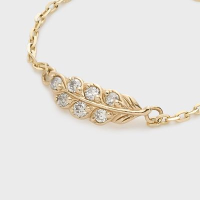 K10ダイヤモンドチェーンリング（0．04ct） | agete/アガット