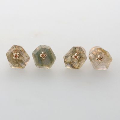 K10ラブラドライトピアス | agete/アガット | 三越伊勢丹オンライン