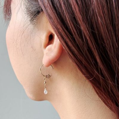 K5／K10フープピアス | agete/アガット | 三越伊勢丹オンライン