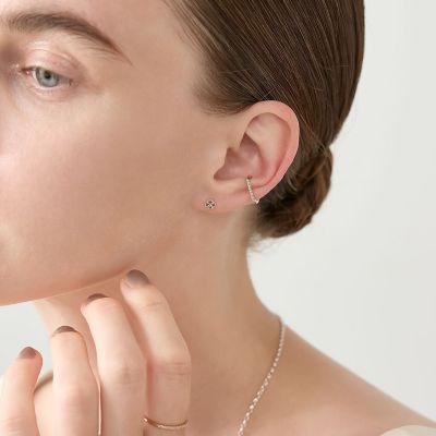 シルバーダイヤモンドピアス（0．01ct） | agete/アガット | 三越