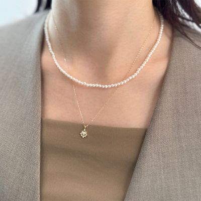 Limited Edition》K18ダイヤモンドネックレス（0