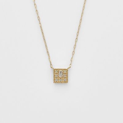 Limited Edition》K10ダイヤモンドネックレス（0
