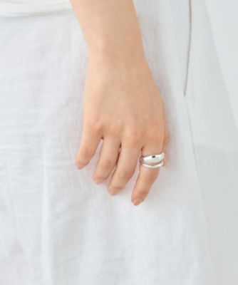ウィーヴ］ ダブルライン リング | ete bijoux (Women)/エテ ビジュー